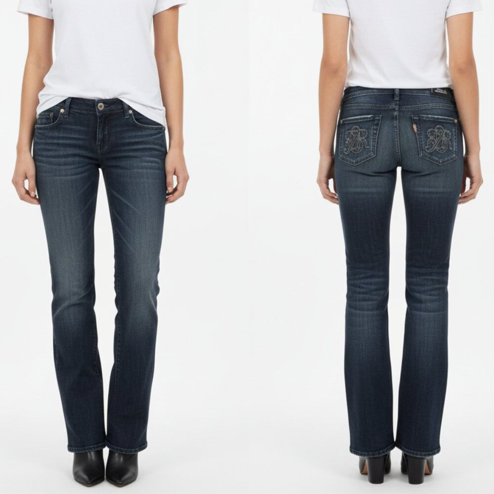 Rock & Republic Blue Flair Leg Jeans 29